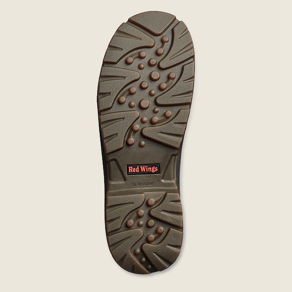 Safety Støvler Herre - Red Wing King Toe® - 8-Inch Waterproof Toe - Brune - PKOTZA-497